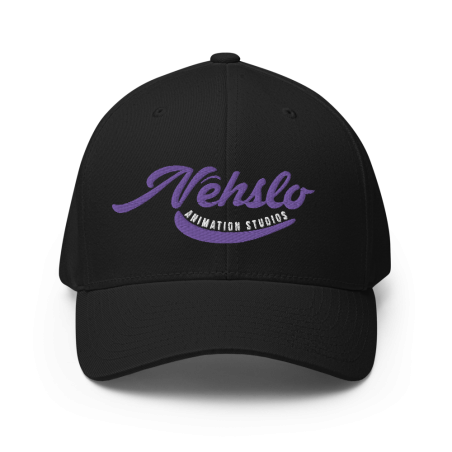 Nehslo Animation Studios Logo - Structured Flex Fit Hat